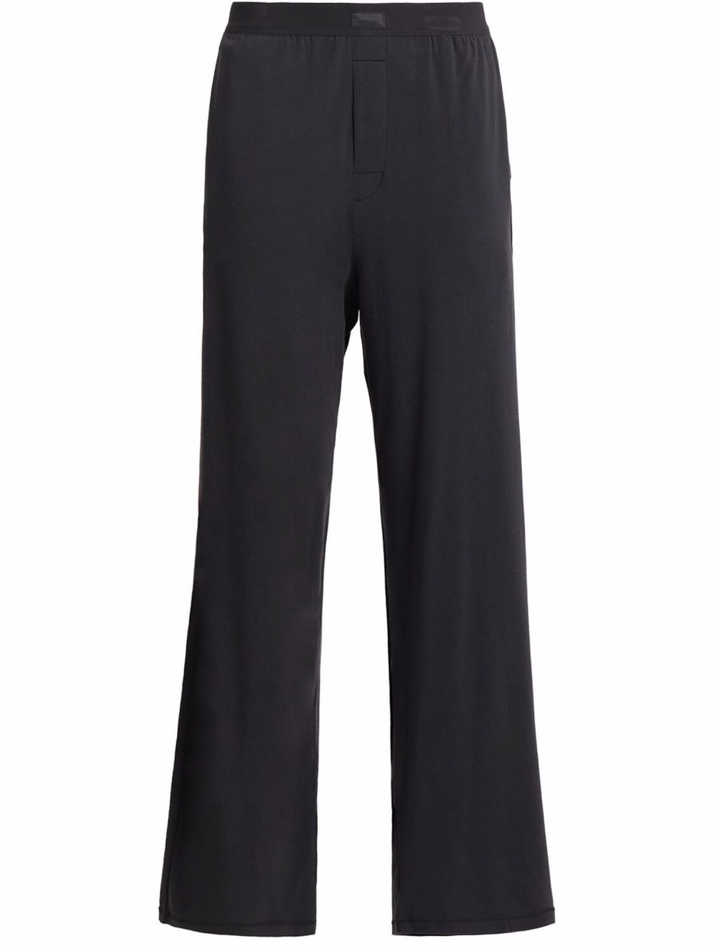 SKIMS Black Wide-Leg Lounge Pants